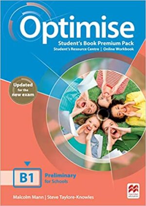 9781380032089 Optimise. B1. Student's book premium pack